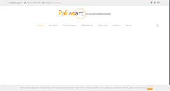 Desktop Screenshot of pallasart.be