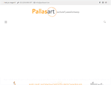 Tablet Screenshot of pallasart.be